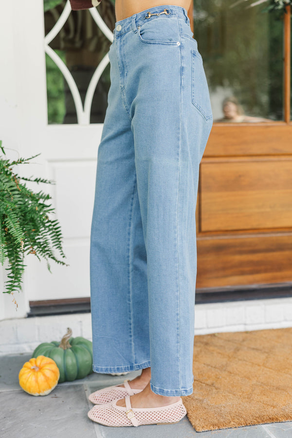 Sure Thing Blue Denim Jeans