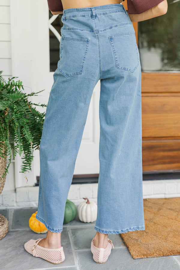 Sure Thing Blue Denim Jeans