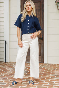 Effortless Layer Navy Cardigan