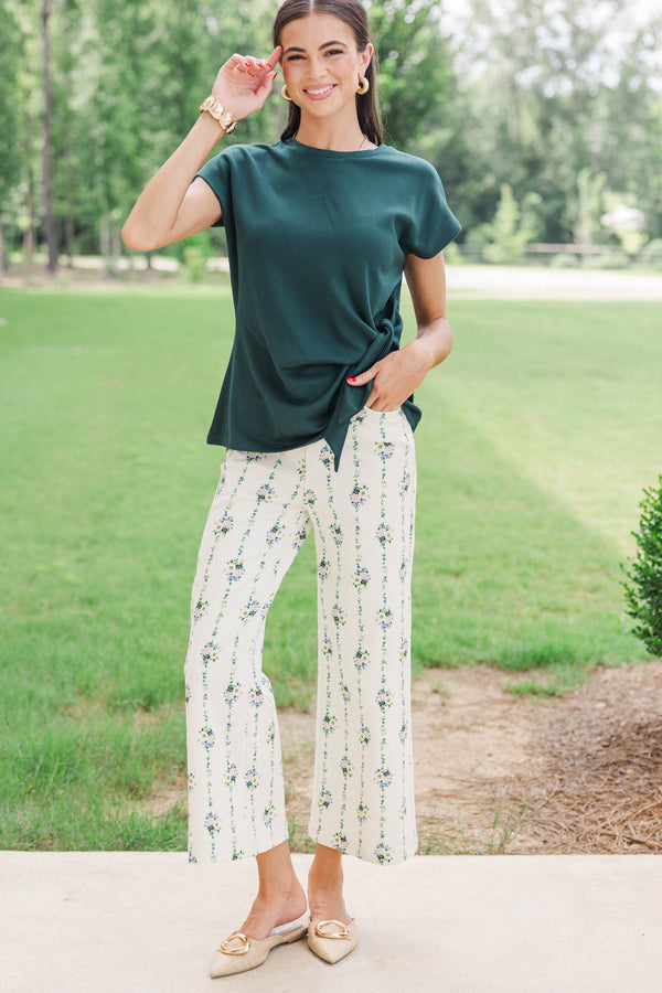 Daydream Days Emerald Blouse