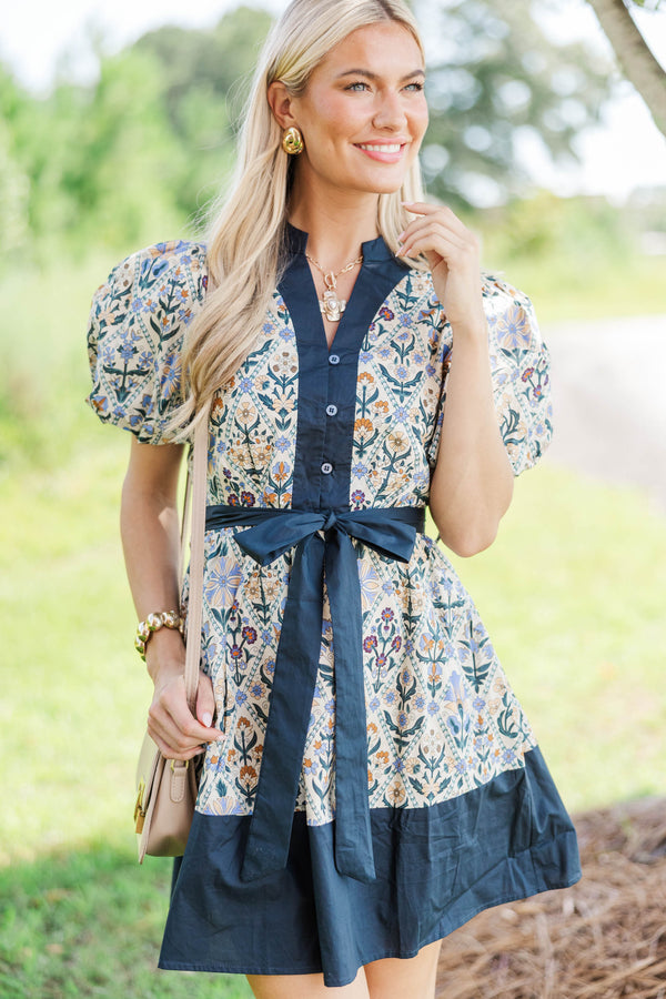 Look At This Blue Medallion Dress
