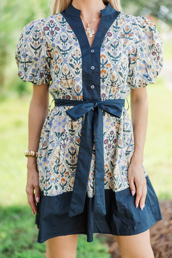 Look At This Blue Medallion Dress