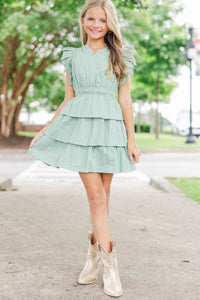Girls: Find Yourself Green Dress