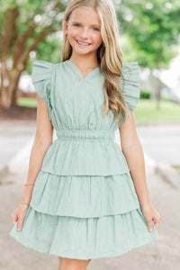 Girls: Find Yourself Green Dress