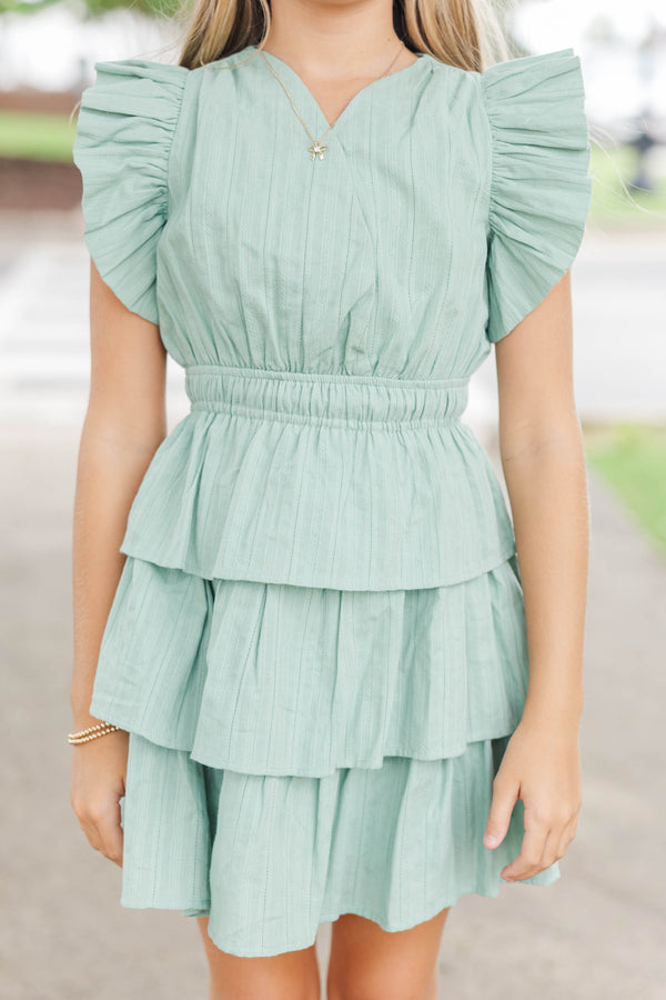 Girls: Find Yourself Green Dress