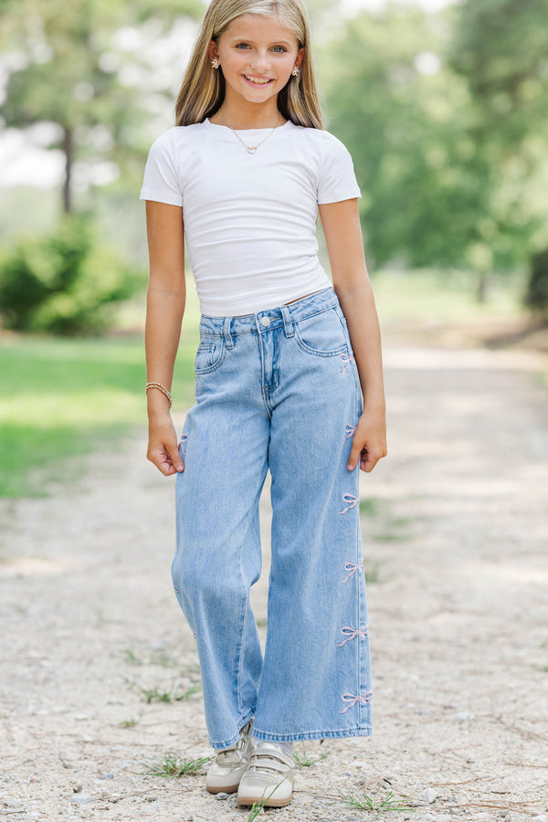 Girls: Favorite Layer White Baby Tee