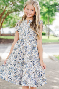 Girls: Created Beauty Cream Paisley Midi Dress