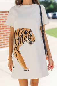 The Front Runner White Tiger Dress