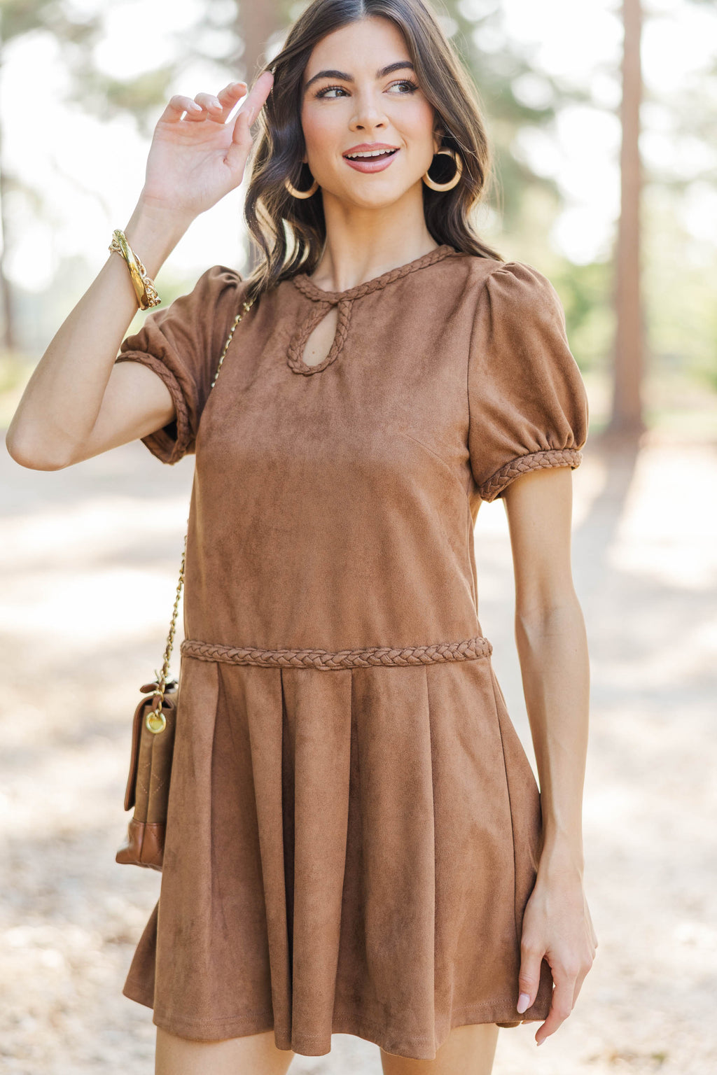 Storyline Style Brown Suede Dress – Shop the Mint