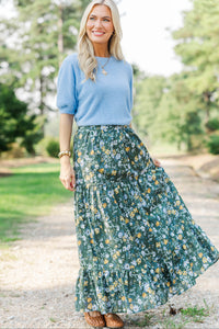 Crisp Morning Light Blue Sweater