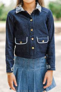 Girls: Autumn Assembly Blue Denim Jacket