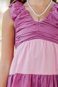 Girls: Command The Room Colorblock Midi Dress