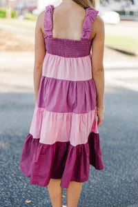 Girls: Command The Room Colorblock Midi Dress