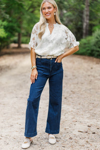 Love Always Green Floral Blouse