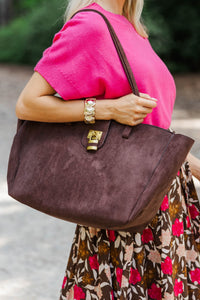 Take Five Brown Handbag