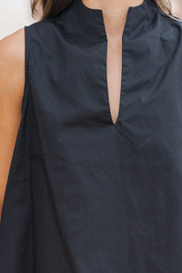 Makes You Happy Black Blouse