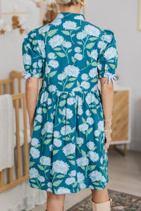 NURSING COLLECTION: Of Your Dreams Navy Floral Dress