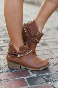 Girls: Take Two Brown Booties
