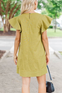 Saved For Always Olive Dress