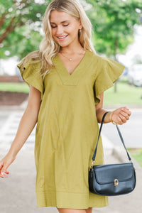 Saved For Always Olive Dress