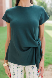 Daydream Days Emerald Blouse