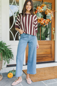 Dainty Darling Brown Blouse