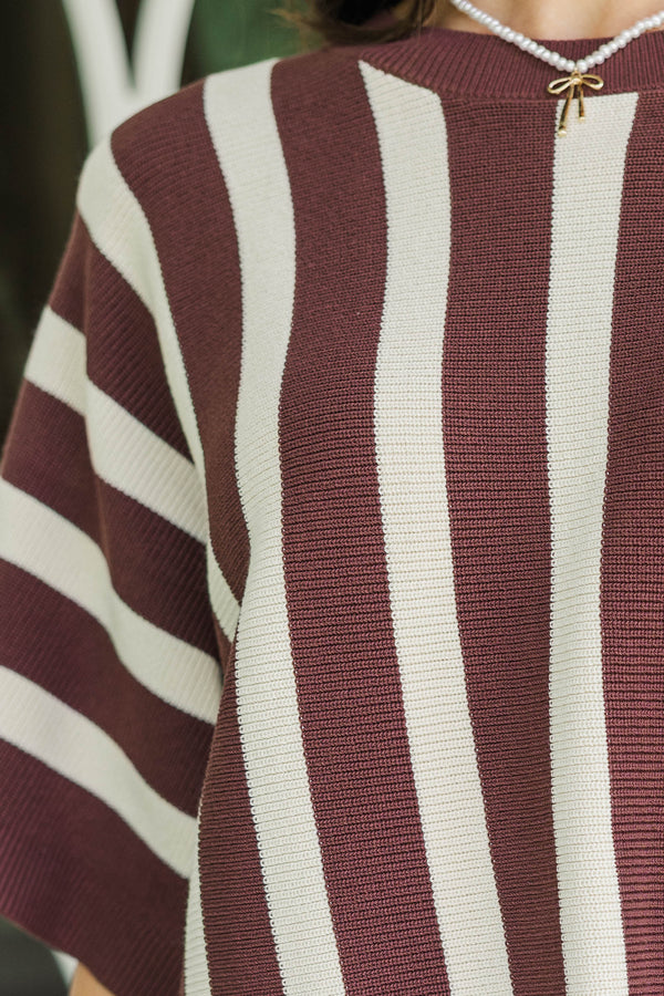 Dainty Darling Brown Blouse
