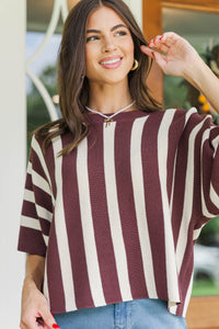 Dainty Darling Brown Blouse