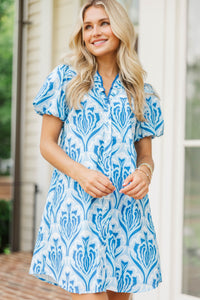 Beautiful Always Navy Floral Dress