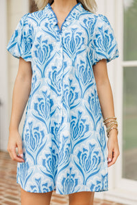 Beautiful Always Navy Floral Dress