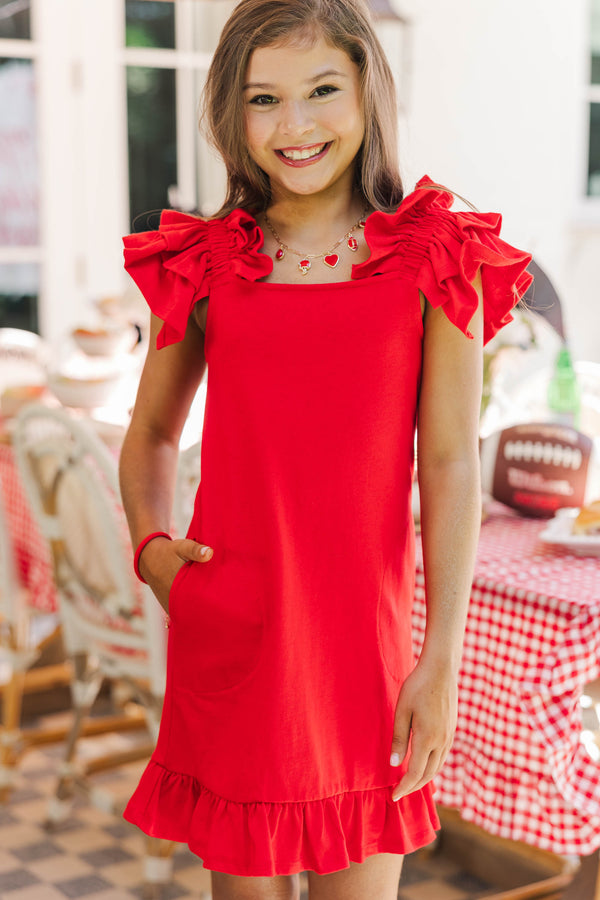 Girls: For All The Moments Red Dress