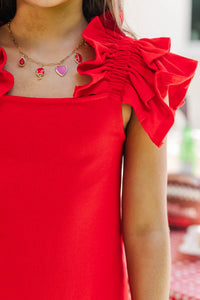 Girls: For All The Moments Red Dress