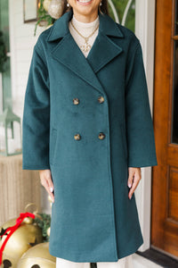 Layer Worthy Emerald Green Coat