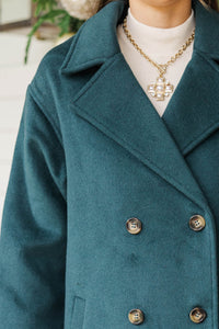 Layer Worthy Emerald Green Coat