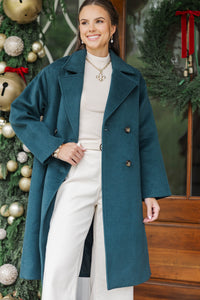 Layer Worthy Emerald Green Coat