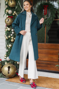 Layer Worthy Emerald Green Coat