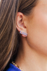 Geaux Tigers Earrings
