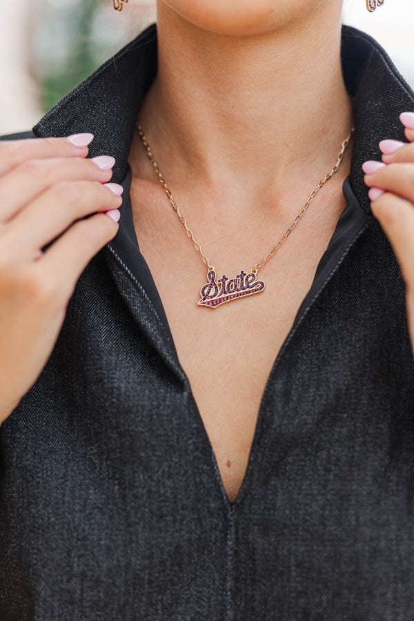 Bulldog Nation Necklace