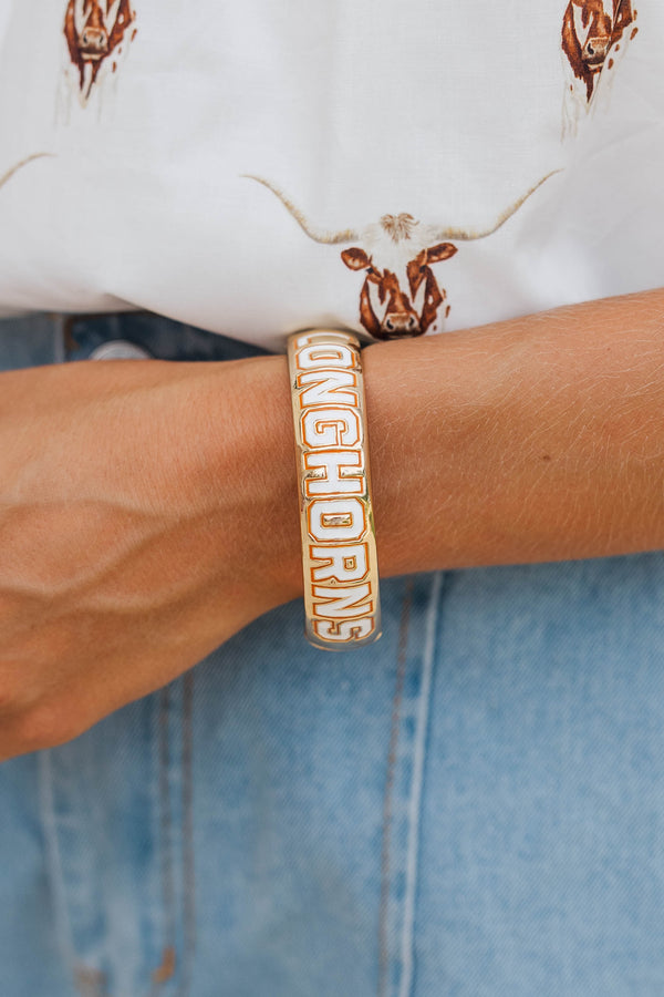 Longhorn Nation Bracelet
