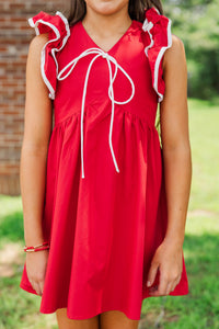Girls: Obsessed Already Red Dress