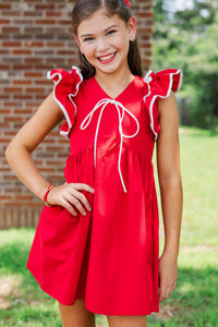 Girls: Obsessed Already Red Dress