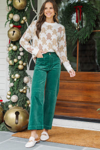 In The Spirit Cream Gingerbread Sweater