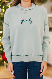 A Christmas Classic Emerald Grinchy Sweater
