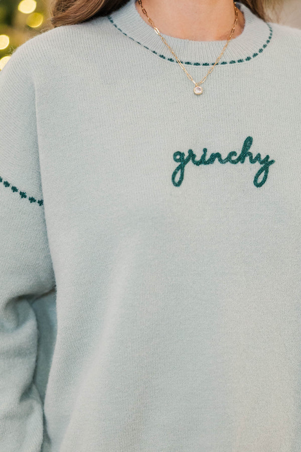 A Christmas Classic Emerald Grinchy Sweater