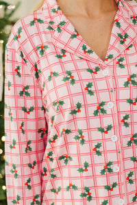Dream Big Blush Holly L/S Bamboo Pajama Set