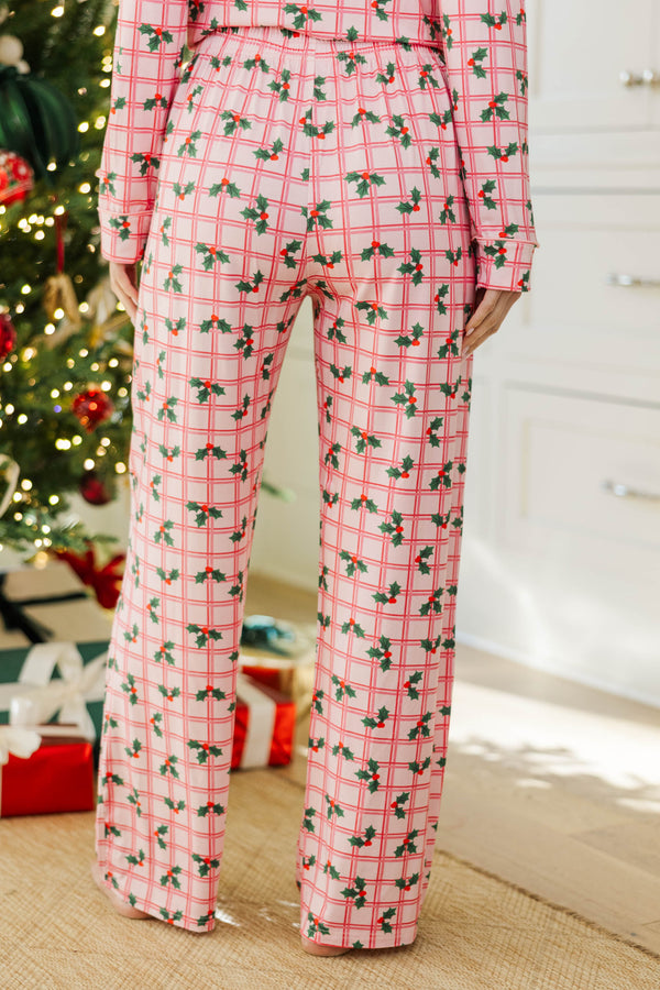 Dream Big Blush Holly L/S Bamboo Pajama Set