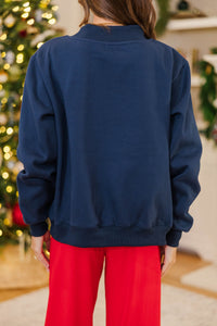 Best Present Navy Peace Sweatshirt