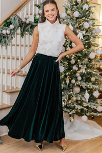 In Fine Taste Cream Sleeveless Blouse
