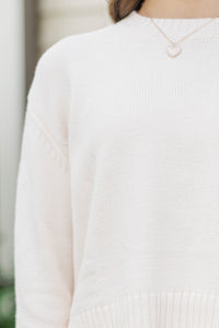 Girls: The Lucy Cream Sweater