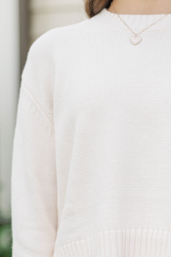 Girls: The Lucy Cream Sweater